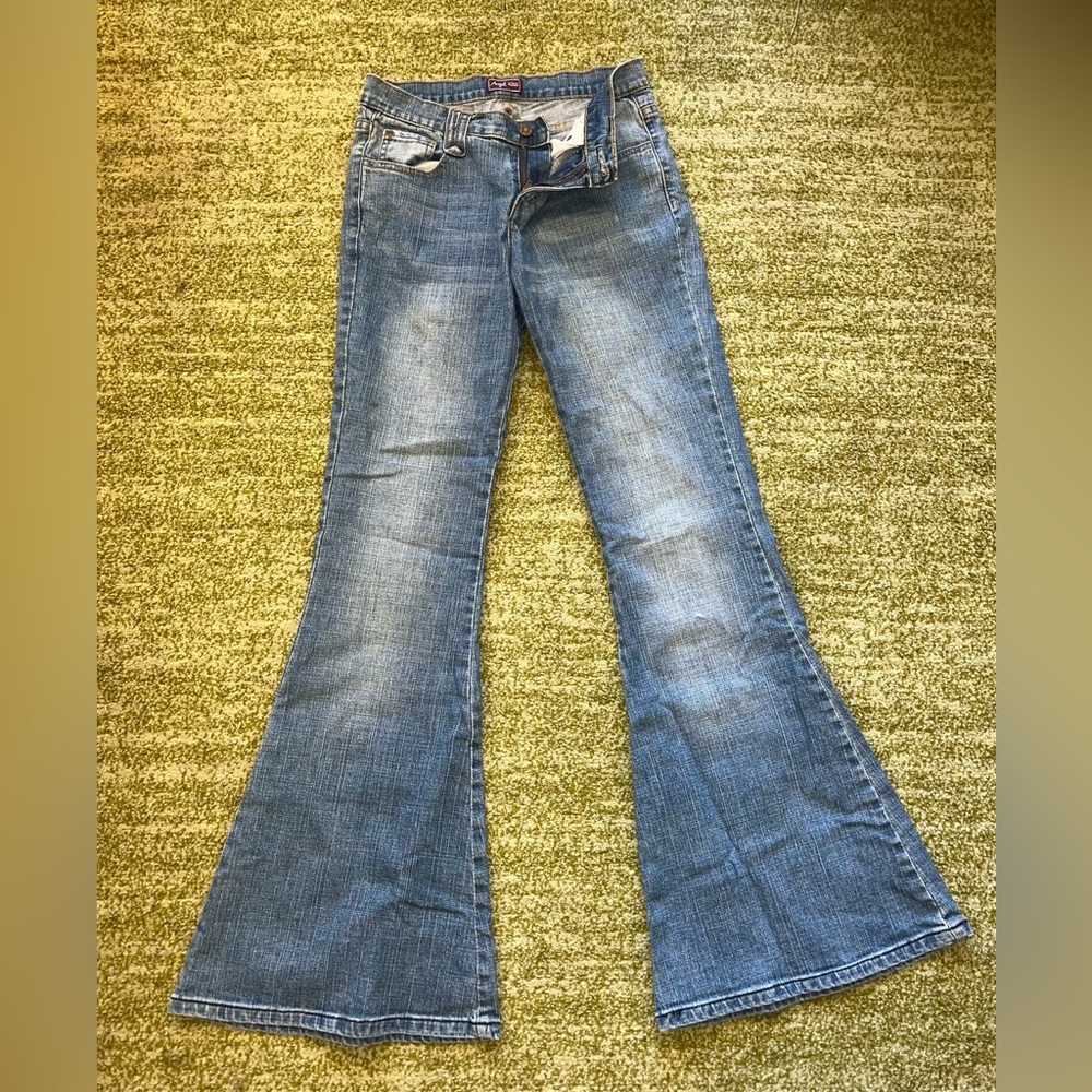 Flare Angel Kiss Blue Jeans